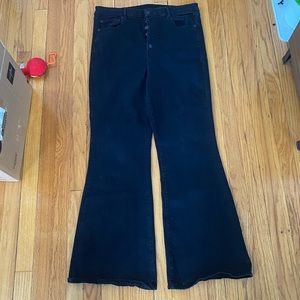 Flare American Eagle Button Fly Jeans